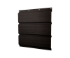 Софит металлический центральная перфорация 0,45 Print Elite с пленкой Coffee Wood TwinColor
