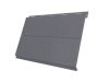 Софит Вертикаль 0,2 line Grand line 0,5 Satin с пленкой RAL 7004 сигнальный серый
