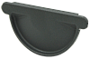 Заглушка торцевая универсальная Optima Matt 125мм RAL 7024
