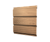 Софит металлический центральная перфорация 0,45 Print Elite с пленкой Honey Wood TwinColor