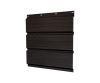 Софит металлический центральная перфорация 0,45 Print Elite с пленкой Coffee Wood Blesk TwinColor