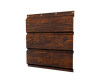 Софит металлический центральная перфорация 0,45 Print Elite с пленкой Chestnut Wood TwinColor