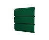 Софит металлический центральная перфорация 0,5 Satin Matt с пленкой RAL 6005 зеленый мох