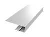 J-Профиль 12мм 0,45 Drap с пленкой RAL 9003 сигнальный белый (3м)