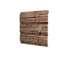 Софит металлический без перфорации 0,45 Print Elite с пленкой Sand Stone TwinColor