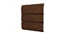 Софит металлический центральная перфорация 0,45 Print Elite с пленкой Antique Wood TwinColor
