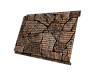 Софит Вертикаль 0,2 Grand Line gofr 0,45 Print Elite с пленкой King Stone TwinColor