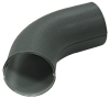 Колено стока Optima Matt 90мм RAL 7024