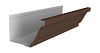 Желоб прямоугольный Vortex Lite Matt 130мм 3м RAL 9005 черный