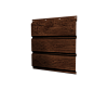 Софит металлический полная перфорация 0,45 Print Elite с пленкой Cherry Wood TwinColor