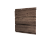 Софит металлический без перфорации 0,45 Print Premium с пленкой Almond Wood Fresh