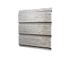 Софит металлический центральная перфорация 0,45 Print Elite с пленкой Snow Wood TwinColor