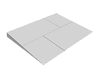 XPS CARBON PROF SLOPE 2,1 % уклон (плита А)