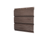 Софит металлический без перфорации 0,45 Print Elite с пленкой White Wood TwinColor